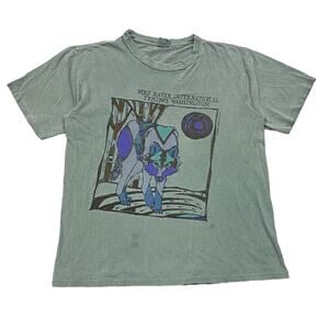 Vintage Hugger Wolf Haven International Wolf Single Stitch Shirt Men's M